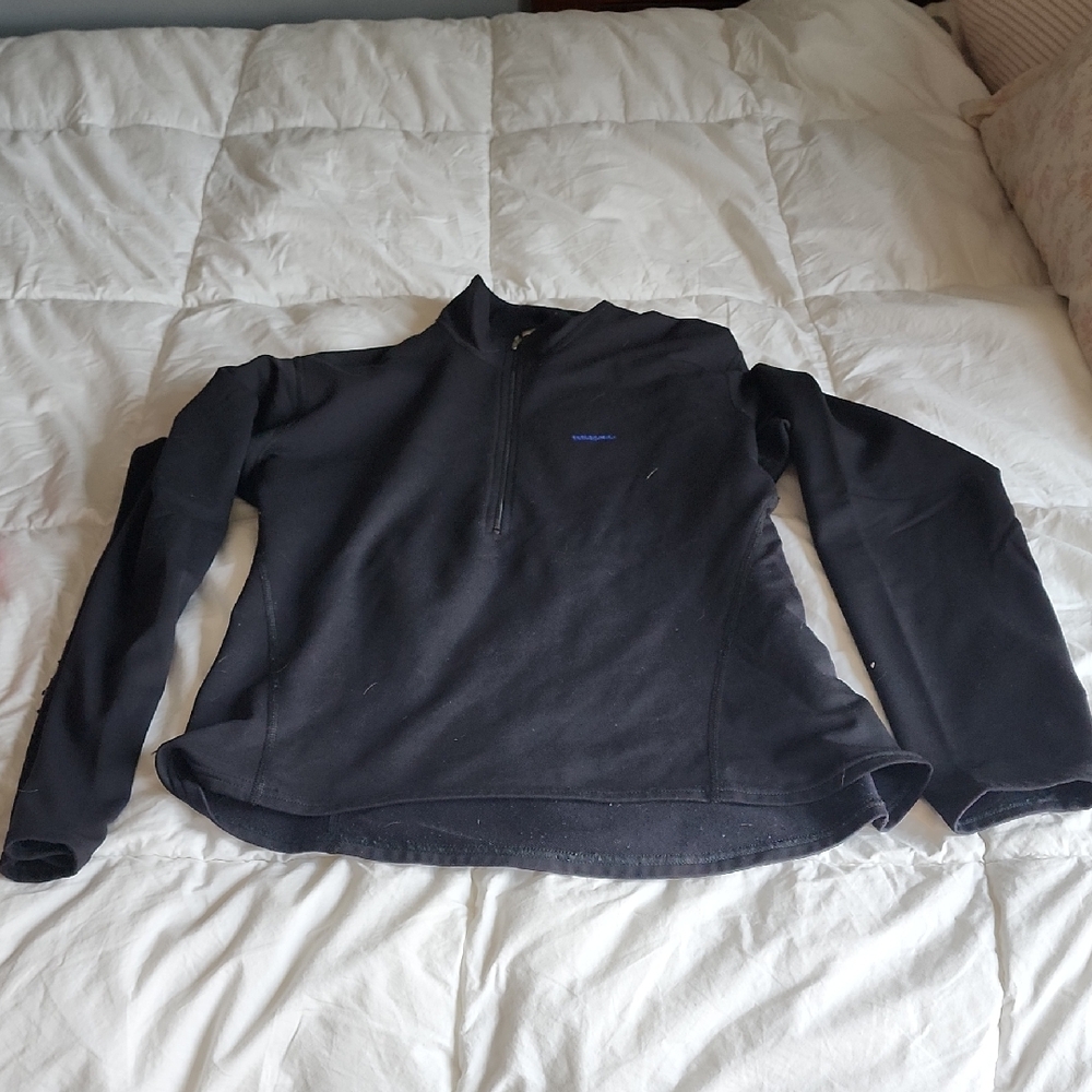 Ws Patagonia Cool Weather Zip Tee Large